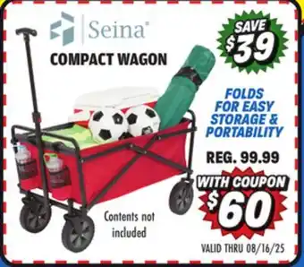 Big 5 Seina Collapsible Utility Wagon offer