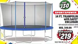 Big 5 Sportspower 14' Trampoline with Safety Enclosure offer