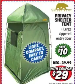 Big 5 Golden Bear Privacy Shelter Tent offer