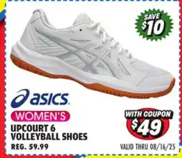 Big 5 ASICS Upcourt 6 Women's Volleyball Shoes offer