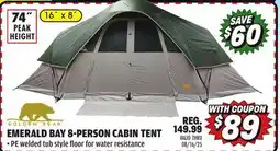 Big 5 Golden Bear Emerald Bay 8-Person Cabin Tent offer