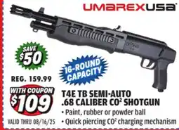 Big 5 Umarex T4E TB Semi Auto .68 Caliber Shotgun offer