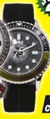 Big 5 Peanuts 75th Anniversary Black Strap Watch offer