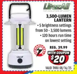 Big 5 LitezAll 3500-Lumen Rechargeable Lantern offer