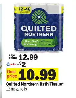 Meijer Quilted Northern Bath Tissue offer