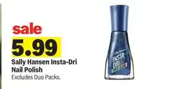 Meijer Sally Hansen Insta-Dri Nail Polish offer