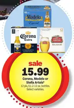 Meijer Corona, Modelo or Stella Artois offer