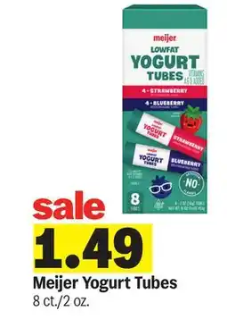 Meijer Meijer Yogurt Tubes offer