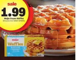 Meijer Meijer Frozen Waffles offer