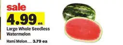 Meijer Large Whole Seedless Watermelon offer