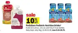 Meijer PediaSure Pediatric Nutrition Drinks offer