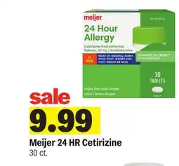 Meijer Meijer 24 HR Cetirizine offer