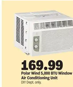 Meijer Polar Wind 5, 000 BTU Window Air Conditioning Unit offer