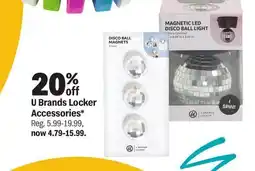 Meijer U Brands Locker Accessories offer
