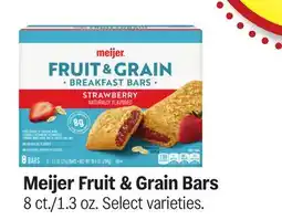 Meijer Meijer Fruit & Grain Bars offer