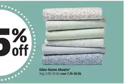 Meijer Eden Home Sheets offer