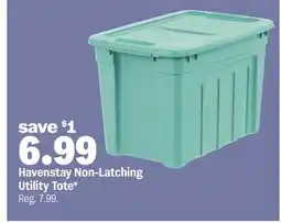 Meijer Havenstay Non-Latching Utility Tote offer