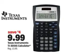 Meijer Texas Instruments TI-30XIIS Calculator offer