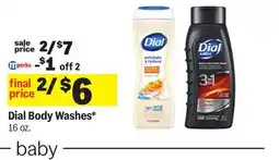 Meijer Dial Body Washes offer