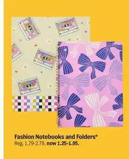 Meijer Fashion Notebooks and Folders offer