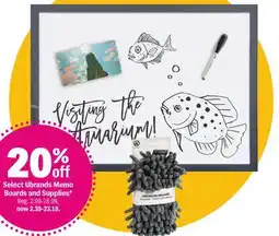 Meijer Select Ubrands Memo Boards and Supplies offer