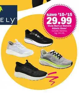 Meijer Vively Men's or Women's Athletic Shoes offer