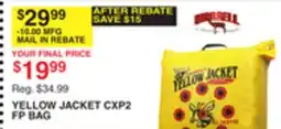 Dunham's Sports YELLOW JACKET CXP2 FP BAG offer