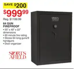 Dunham's Sports 64 GUN FIREPROOF offer