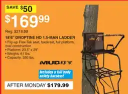Dunham's Sports 18' 6 DROPTINE HD 1.5-MAN LADDER offer