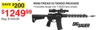 Dunham's Sports M400 TREAD V2 TANGO PACKAGE offer