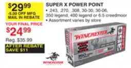 Dunham's Sports WINCHESTER SUPER X POWER POINT offer