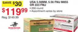 Dunham's Sports USA 5.56MM, 5.56 FMJ M855 OR 223 FMJ offer