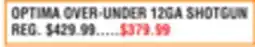 Dunham's Sports OPTIMA OVER-UNDER 12GA SHOTGUN offer