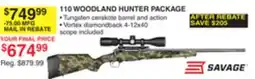 Dunham's Sports 110 WOODLAND HUNTER PACKAGE offer