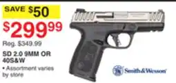 Dunham's Sports SD 2.0 9MM OR 40S & W offer
