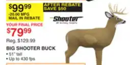 Dunham's Sports BIG SHOOTER BUCK offer