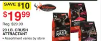 Dunham's Sports 20 LB. CRUSH ATTRACTANT offer