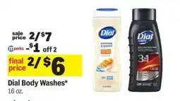 Meijer Dial Body Washes offer