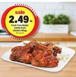Meijer Meijer Family Pack Chicken Wings offer