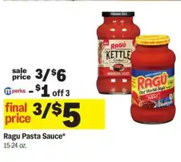 Meijer Ragú Pasta Sauce offer