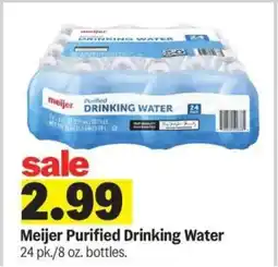 Meijer Meijer Purified Drinking Water offer