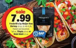 Meijer Frederik's by Meijer Raw Shrimp offer