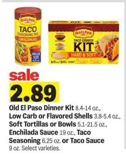 Meijer Old El Paso Products offer