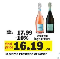 Meijer La Marca Prosecco or Rosé offer