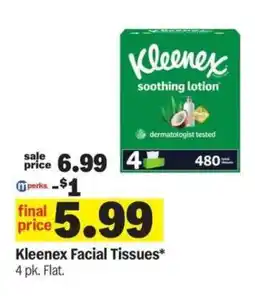 Meijer Kleenex Facial Tissues offer