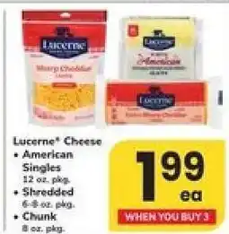 Safeway Lucerne Cheese offer