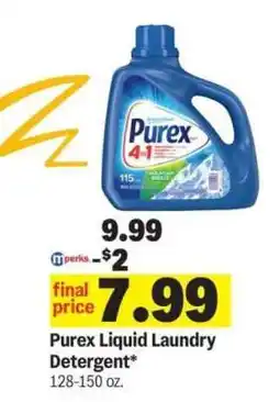 Meijer Purex Liquid Laundry Detergent offer