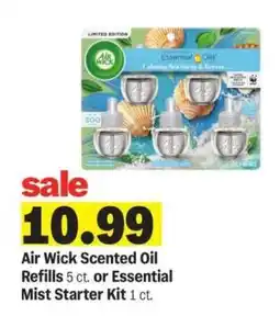 Meijer Air Wick Scented Oil Refills or Essential Mist Starter Kit offer