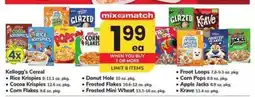 Safeway Kellogg's Cereal offer
