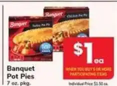 Safeway Banquet Pot Pies offer
